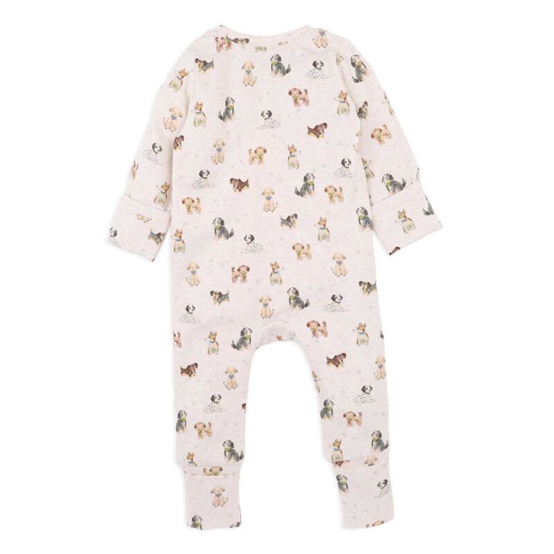 B&eacute;b&eacute; Otto Organic Ls Zipsuit image number 2